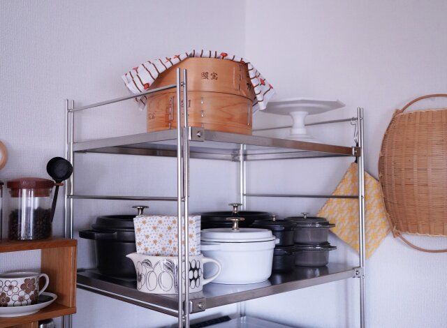食器棚 せいろ お鍋