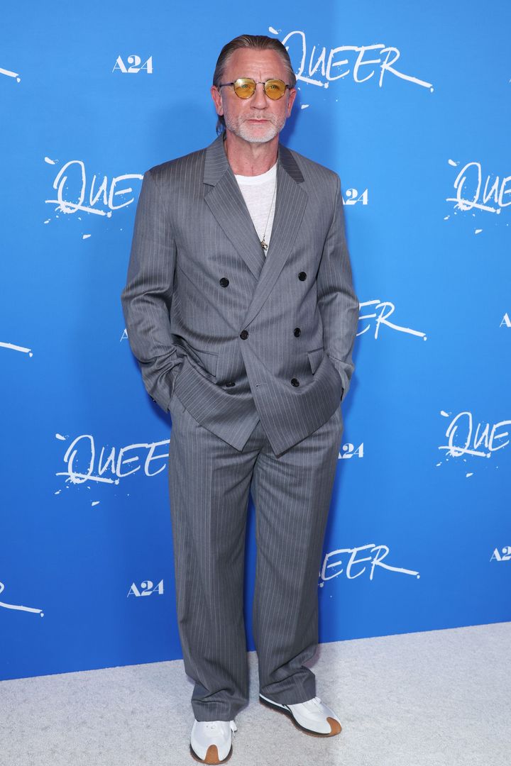 ロサンゼルスで行われた『クィア』のプレミアにて。