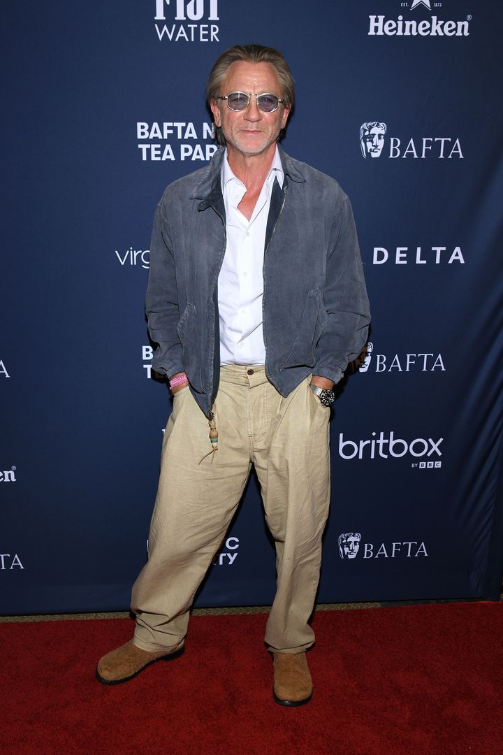 BAFTAティーパーティーにて。