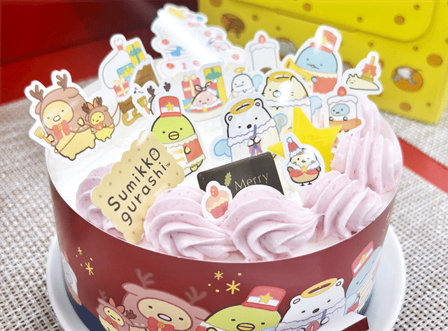 すみっコぐらし かざって楽しいクリスマスケーキ