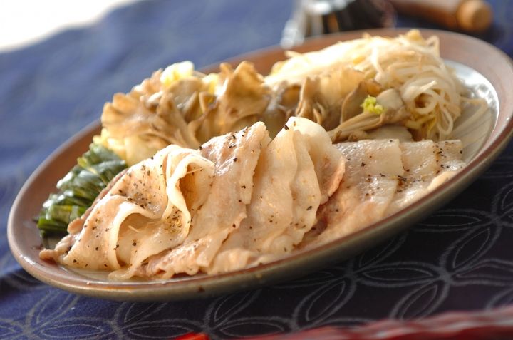 豚肉と野菜のヘルシー蒸し by 杉本 亜希子さん