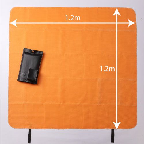 【焚き火に大活躍】水なしで簡単消火！燃えない魔法の布が画期的すぎる