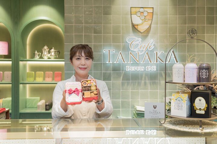 関東初「カフェタナカ」日本橋にオープン！限定クッキー缶も登場