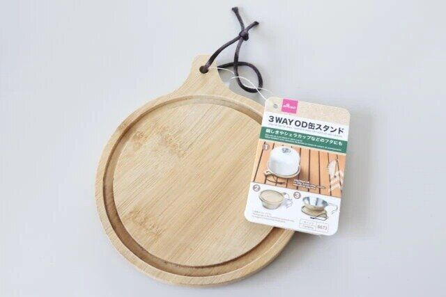 ダイソー 3WAYOD缶スタンド 商品タグ