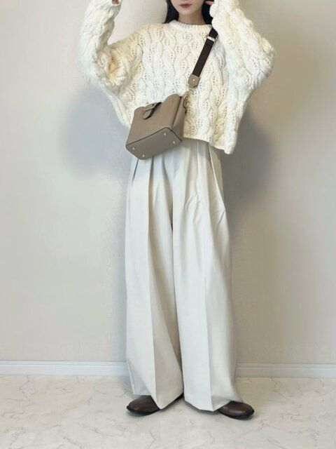 ワイドパンツコーデ3