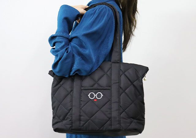 アジョリー 軽くて大きいキルティングバッグ 軽量