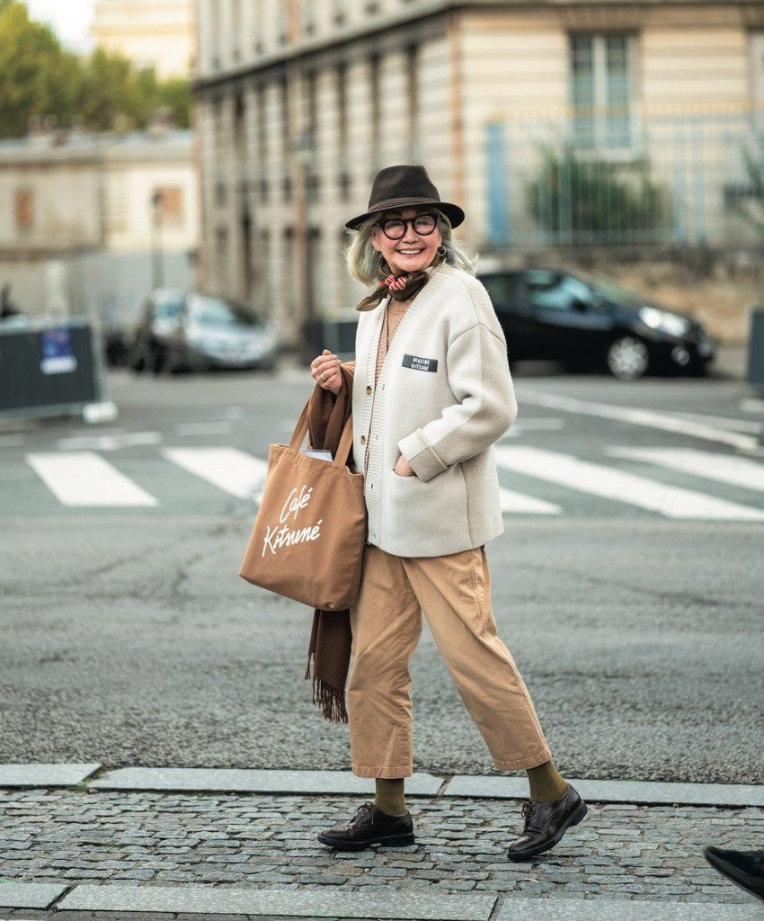 いくつになってもファッションを楽しみたい！パリのマダムのおしゃれな