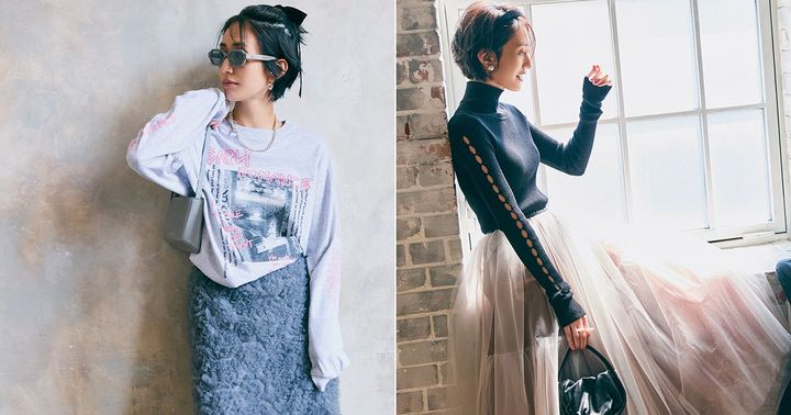 日常オシャレにバレエコアを取り入れたお手本コーデ