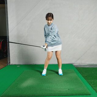 ダフリ、トップは「クラブを逆さに持った素振り」が有効！