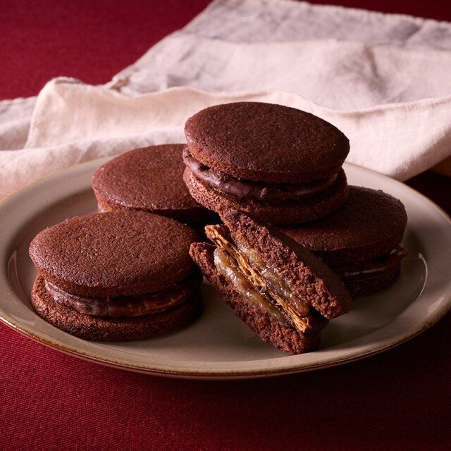 シャトレーゼのなんばんショコラサンド 熊本県産和栗