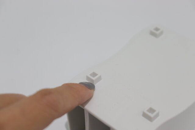 キャンドゥ ヌーベ 小物スタンド ヌーベ メモスタンド 底 凸