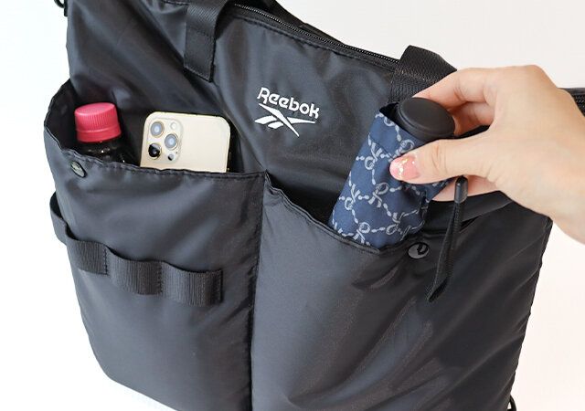 リーボック 4WAY HELMET BAG ポケット