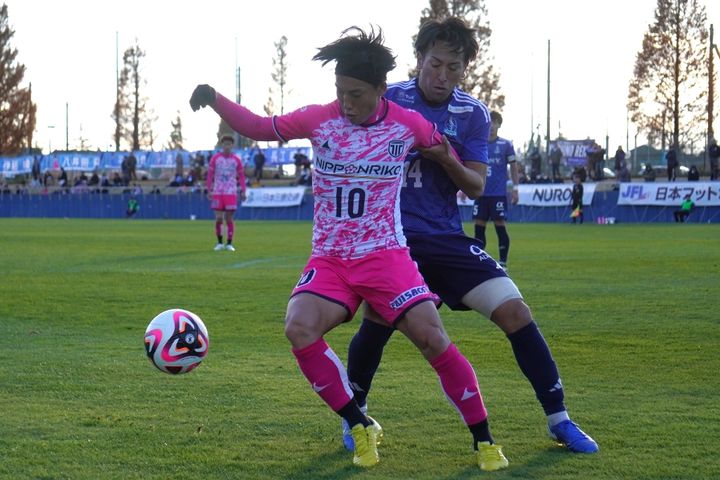 今季チーム活動終了のソニー仙台FC…現役最後の試合に出場したMF吉野蓮主将「最後なので足がちぎれてもやろうと決めていました」と気迫のプレー
