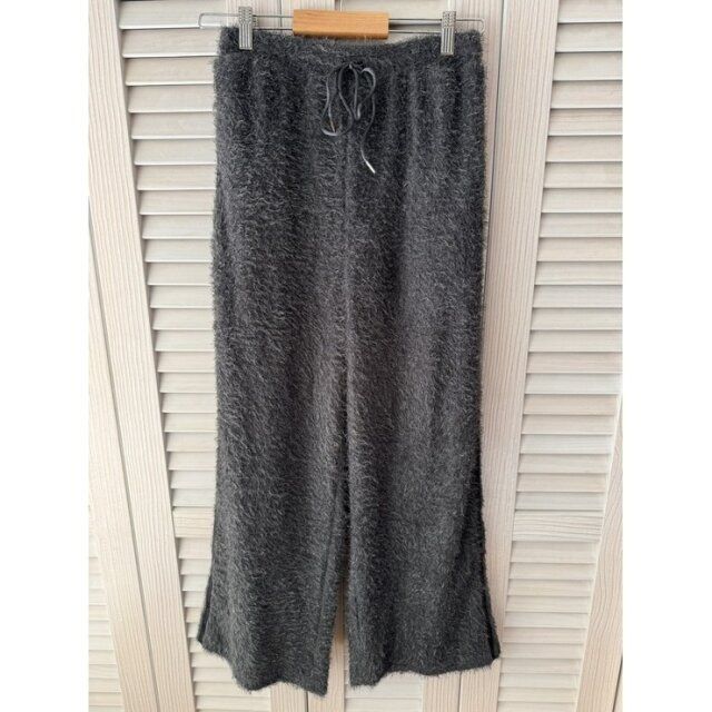 2024秋冬しまむらレディースラメシャギーサイドラインパンツ