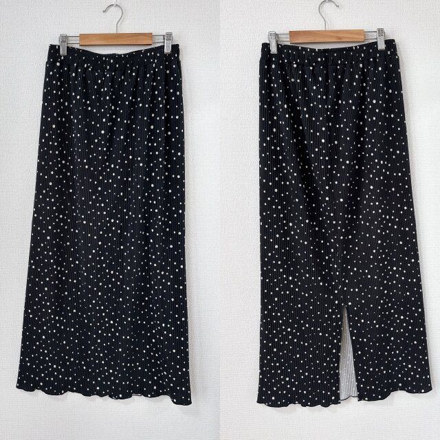 しまむら スエードガラプリーツSK