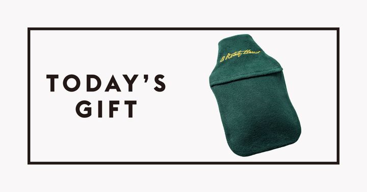 〈D.R.HARRIS〉の湯たんぽ