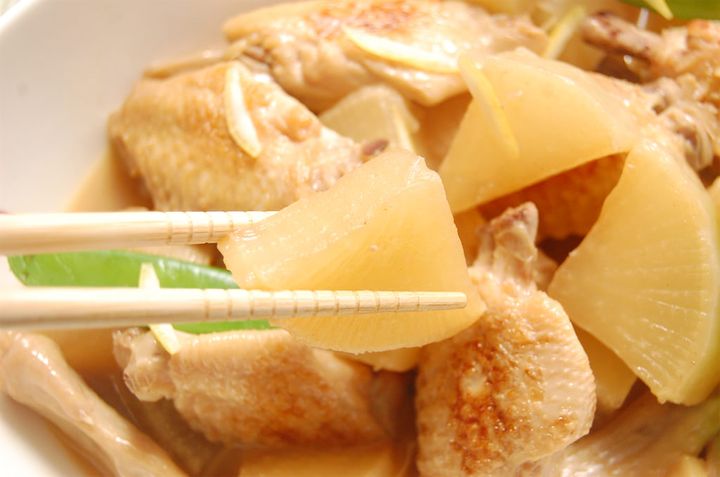 大根と鶏手羽煮
