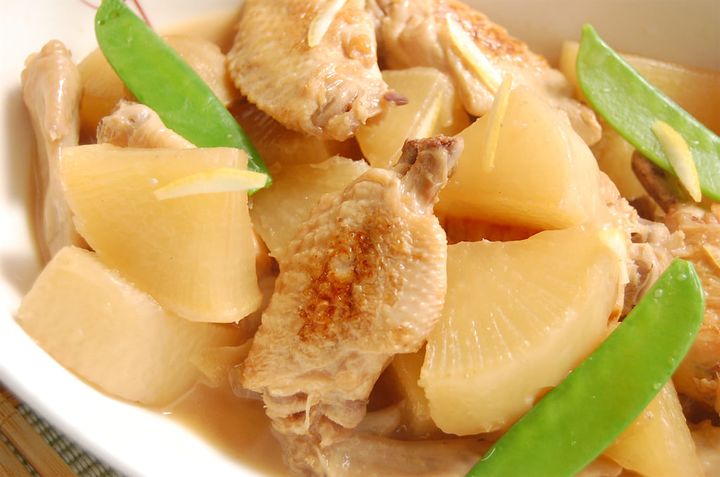 大根と鶏手羽煮