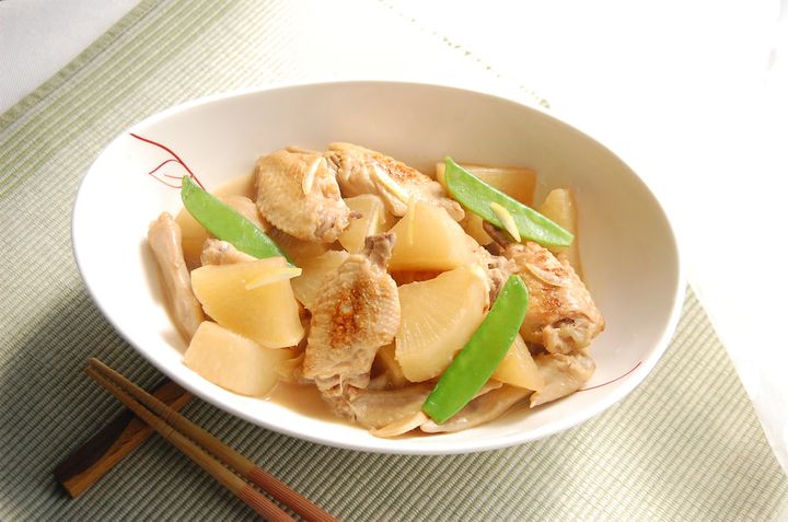 大根と鶏手羽煮