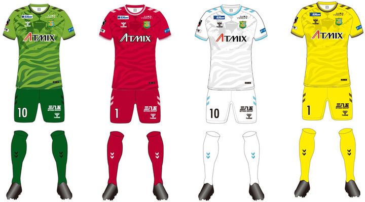 ヴァンラーレ八戸が2025新ユニフォームを発表！「イカと虎が横並び」の珍しいデザインが現れる