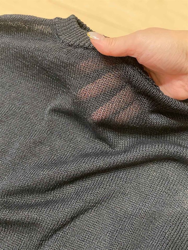 画像: 透け感は気にならないよ