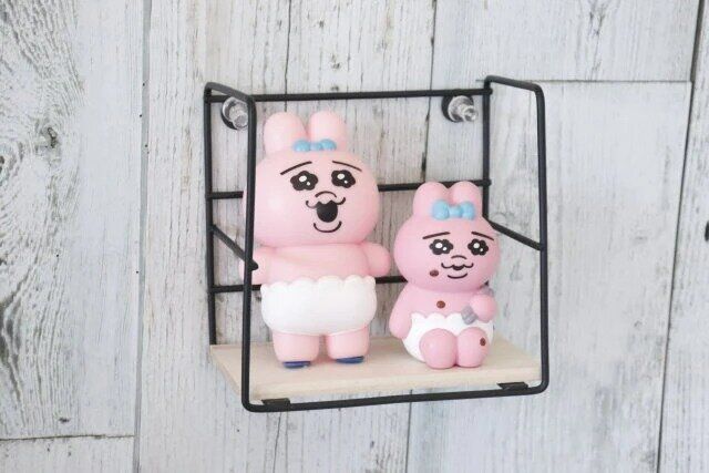 ダイソー 鉄木製ウォールシェルフ（スクエア）