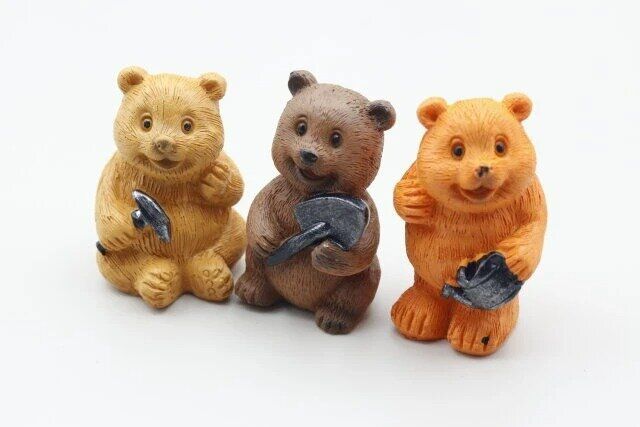 ダイソー アニマル置物（くま）