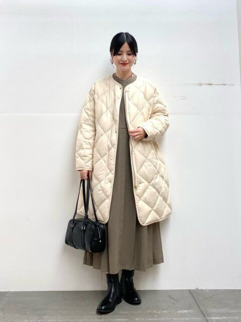 キルティングアウターコーデ5