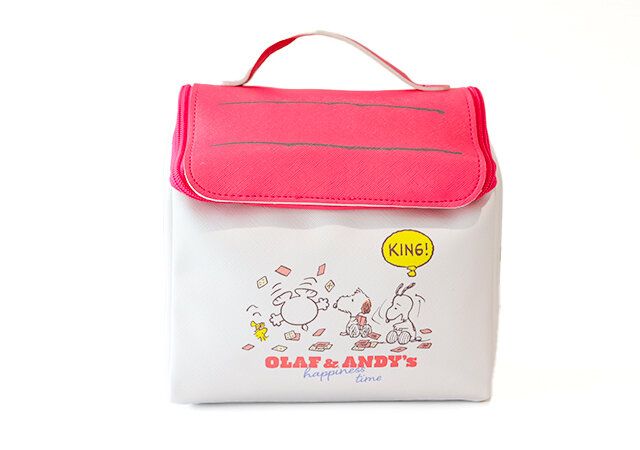 スヌーピーハウスのマルチに使える収納ポーチ デザイン