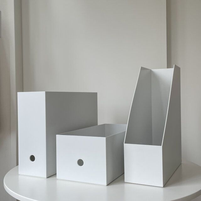 無印良品 再生ポリプロピレン入りファイルボックス 3タイプ