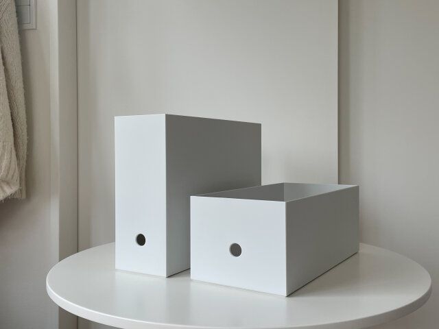 無印良品 再生ポリプロピレン入りファイルボックス 2タイプ