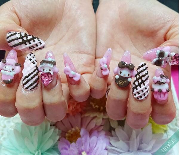 いろはねいるが投稿したネイルデザイン [photoid:I0080244] via Itnail Design (743259)