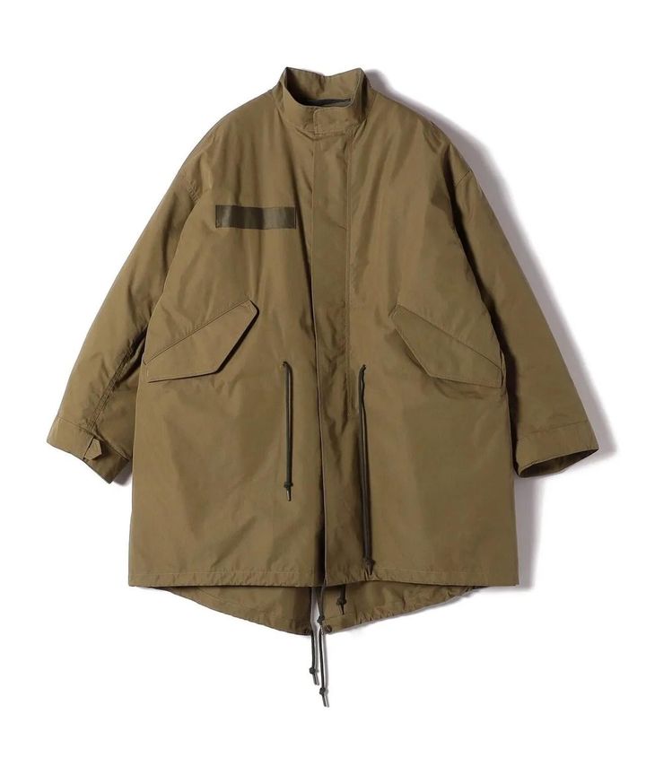 画像: 「ミリタリーコート」￥88,000【シップス ナインケース】 出典：シップス