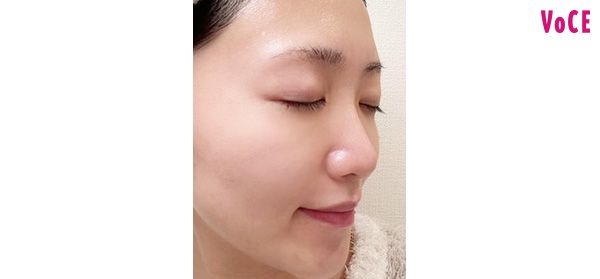 きれいに密着するし、下地だけでもOKと思える肌に。