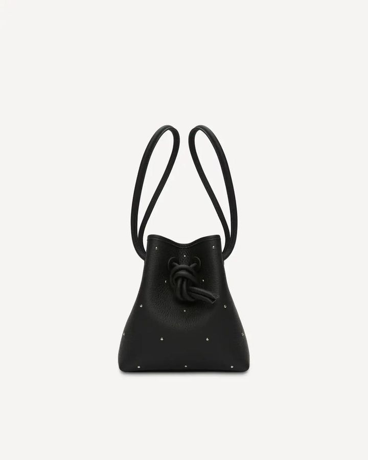 画像: 【VASIC】「Bond Mini - Studs」（Black × Silver）￥51,700（税込）