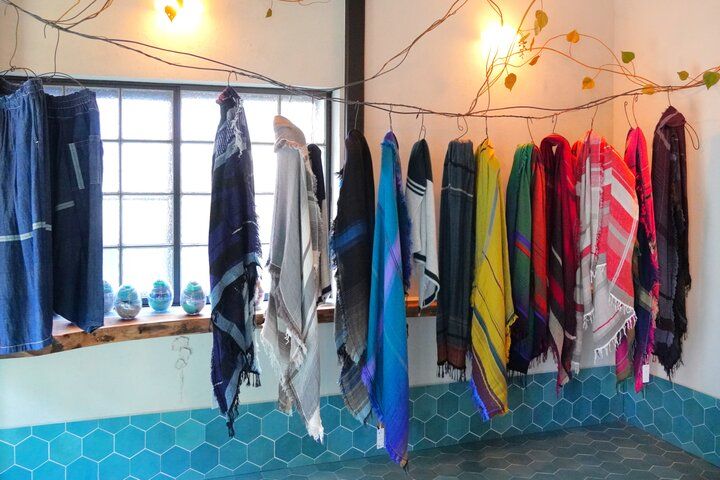 古都鎌倉で選ぶ自分らしさを彩る特別なショール♪やさしい風合に心弾む「tamaki niime okurimon」