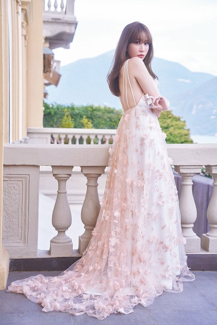 Her lip to Logo Long Dress 小嶋陽菜 Her lip to Logo Long Dress 小嶋陽菜