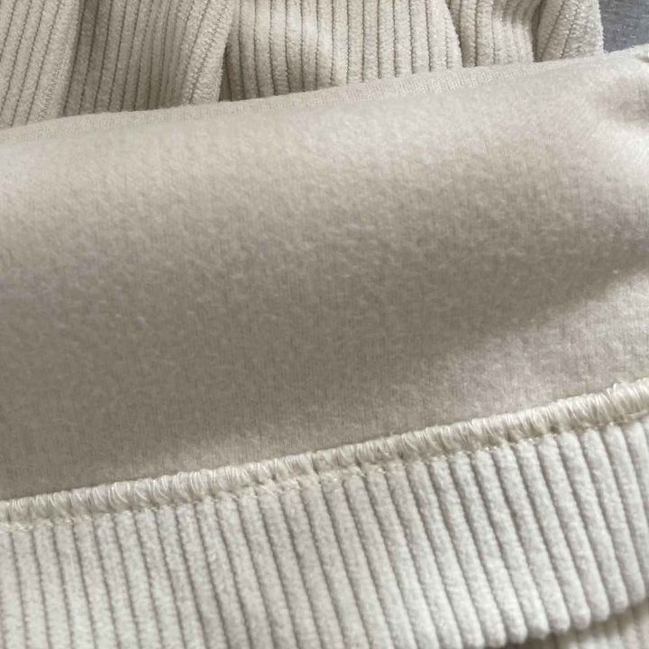 画像2: 冬に可愛い白コーデュロイ