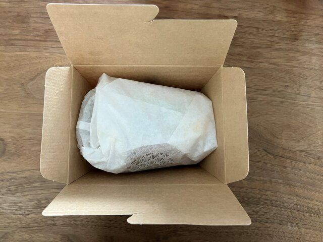 一頭買い 黒毛和牛バーガー箱オープン