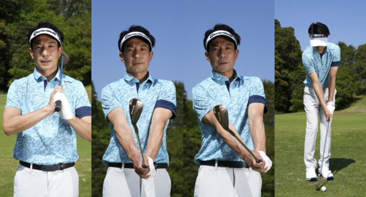 アプローチの新基本！フェースはかぶせて握るとミスが減る