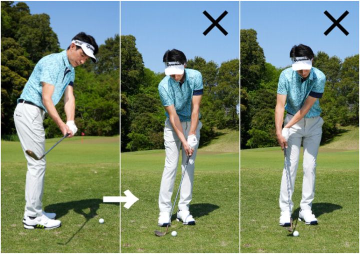 アプローチの新基本！フェースはかぶせて握るとミスが減る