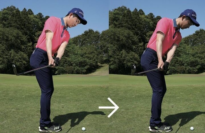 アプローチの新基本！フェースはかぶせて握るとミスが減る