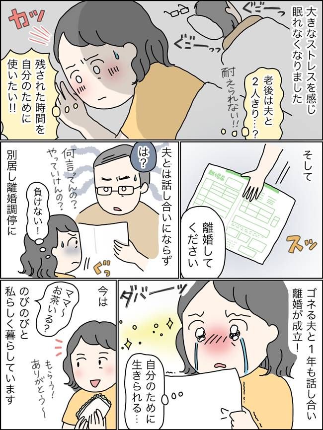 モラハラ夫と離婚
