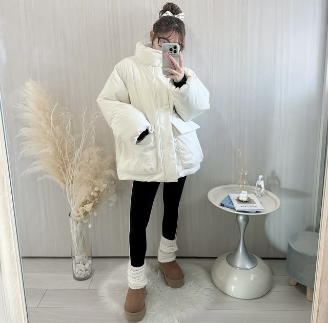 GUのヒートパデッドブルゾン2