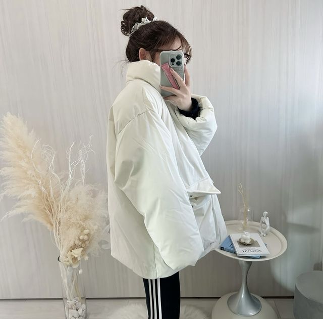 GUのヒートパデッドブルゾン1