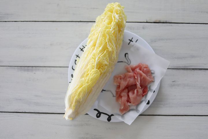 白菜のミルフィーユ