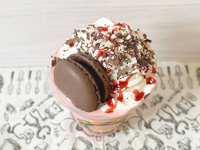 「ダブルチョコストロベリーフラッペ」
