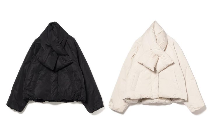 画像: 「マフラー付き ダウンブルゾン」各￥42,900 出典：デミルクス ビームス