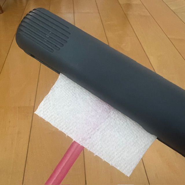 ヘアオイルの漏れない持ち運びアイデア_ストロー