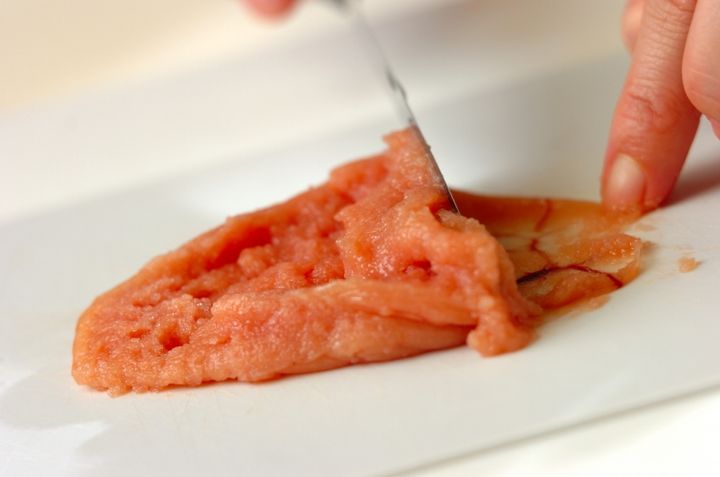 ブロッコリーとレンコンのホットサラダの下準備3